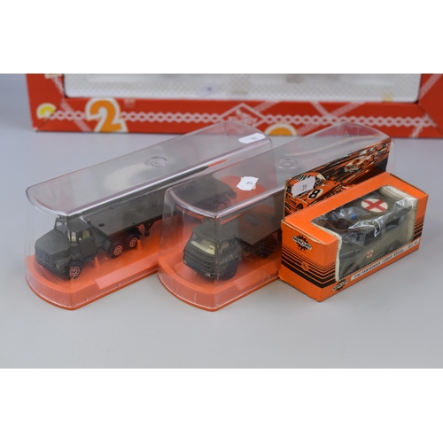 513 - Collection of Die-Cast Military Vehicles To Include 'Complet 2, Six Piece Box Set by Tuitoy and Two ... 