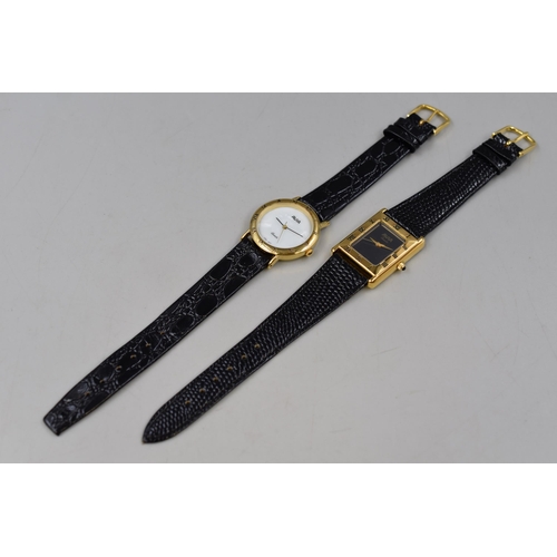 99 - Two Avia Quartz Watches To Include Mother of Pearl Faced and Other. Both Working, One Presentation B... 