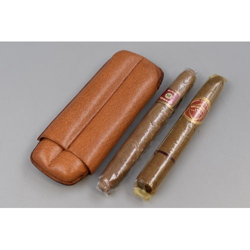 181 - Two Cigars Complete in Pouch to Include Balmoral Cigar and King Edward Cigar