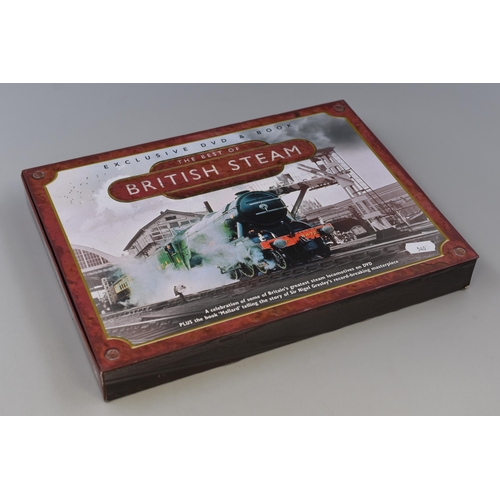 752 - Exclusive DVD & Book The Best of British Steam Complete in Box