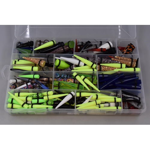 446 - Selection of Various Different Sized Ear Stretcher Tapers