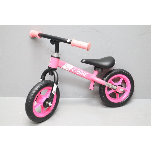 764 - My 1st Bike, Childs Pink Balance Bike