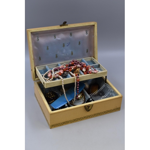 453 - Jewellery Box with Some Contents