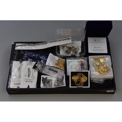 458 - Mixed Tray of Brand new Jewellery items to include Bracelets, Necklaces & Earrings, Belly Bar an... 