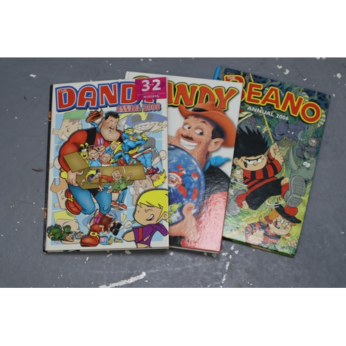 784 - Large Mixed Lot to Include Dandy, Beano, WWE, Doctor Who and More