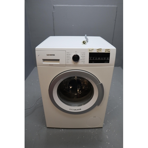 636 - Siemens Washing Machine WM14T491G (Powers On)