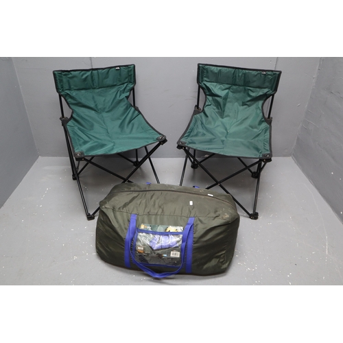 813 - Hi Gear rock 5 tent, 15.15kg, 5 person, 210cm tall, electric cable access points, fully sewn in grou... 