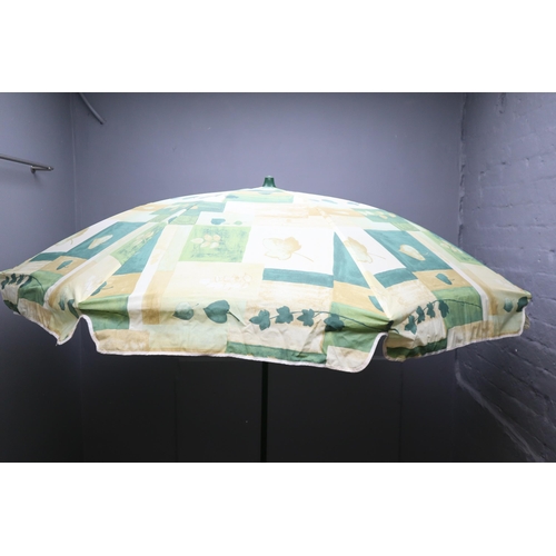 651 - Camping Table and Parasol With Stand