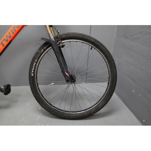 599 - Rockrider 340 hardtail mountain bike - Exclusive Rockrider 340 frame, Front suspension: Suntour XCT ... 