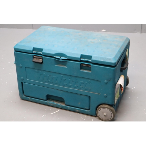 657 - Large Makita Tool Box to Include Power Tools Such as Cordless Jig Saw, Cordless Circular Saw, Cordle... 