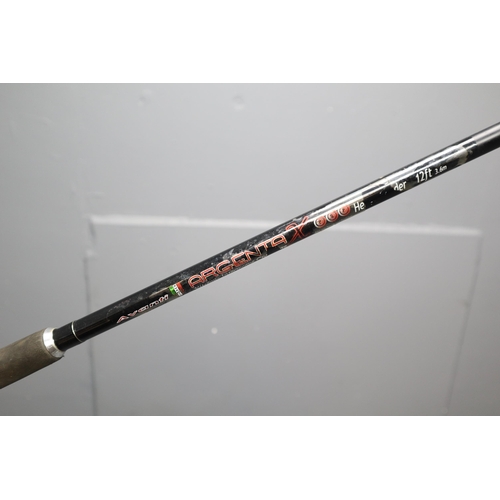 664 - An Avanti Argenta x 12ft Three Piece Fly Fishing Rod