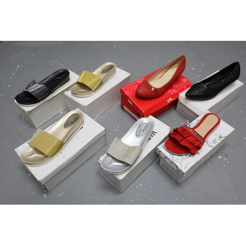 706 - Seven Pairs of Boxed Women's Shoes (Various Sizes)