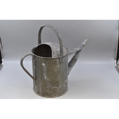 693 - A Beldray Galvanised 1 1/2 Gallon Watering Can, Approx 14