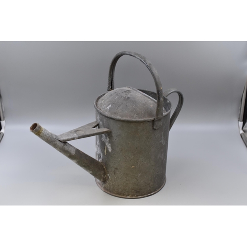 693 - A Beldray Galvanised 1 1/2 Gallon Watering Can, Approx 14