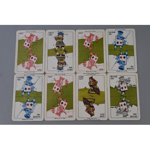 193 - Collectible Vintage Cards Game Kargo Golf Game