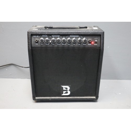 492 - Bryce GX-30 Guitar Amplifier (Powers On When Tested)