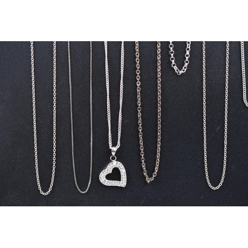 8 - Selection of Silver 925 Necklaces