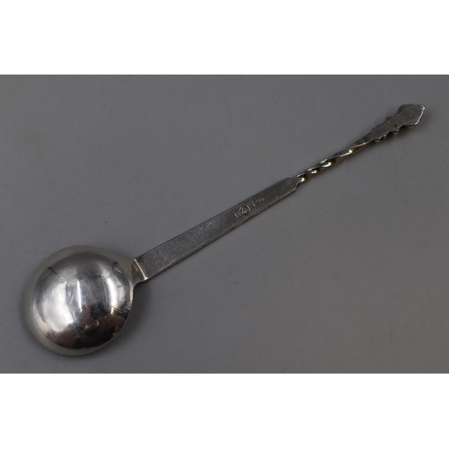 22 - Continental 900 Silver Anointing Spoon