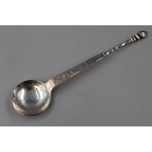 22 - Continental 900 Silver Anointing Spoon