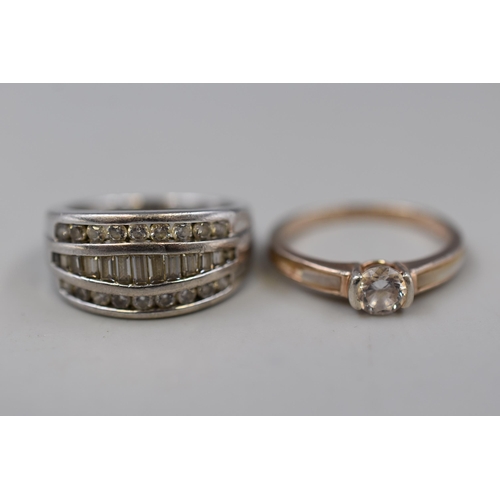 63 - Two Silver 925 Rings