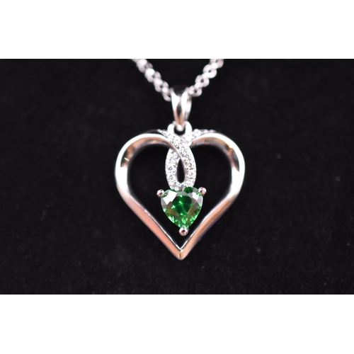 75 - Silver 925, Jo Wisdom Heart Pendant Necklace, Complete in Presentation Box