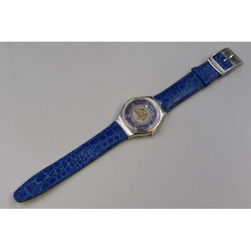 82 - A Limited Edition (2209/1299) Swatch Tresor Magique Platinum Cased (Approx 25g) Twenty Three Jewels ... 