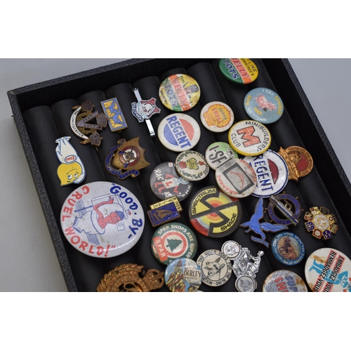 103 - Selection of Badges to Include Leyland, Esso, Coca-Cola, Yogi Bear, Super Shell and More