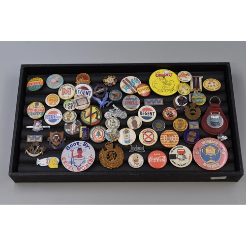 103 - Selection of Badges to Include Leyland, Esso, Coca-Cola, Yogi Bear, Super Shell and More