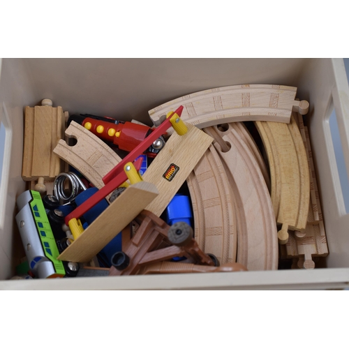 780 - Set of Unsorted BRIO Train Set Wooden Track