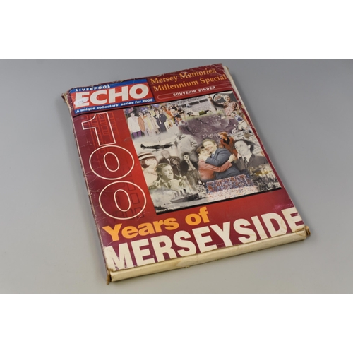 742 - Mersey Memories Millennium Special Souvenir Binder, 100 Years of Merseyside