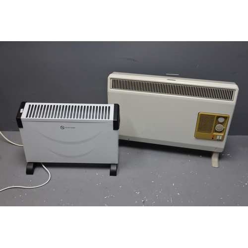 802 - Small Electric Heater and Large Electric Heater (Both Power on When Tested)