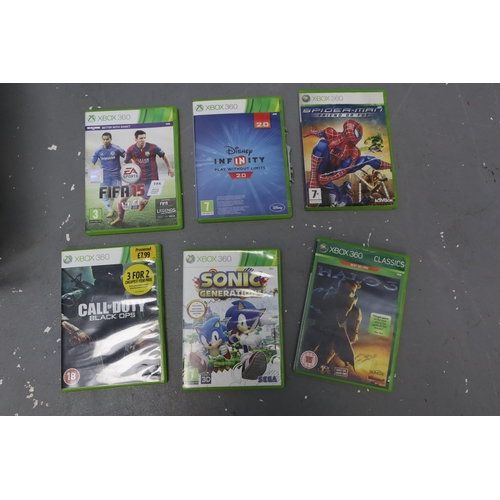 775 - Large Selection of Xbox Games to Include Aliens VS Predators, Star Wars The Clone Wars, Assassins Cr... 