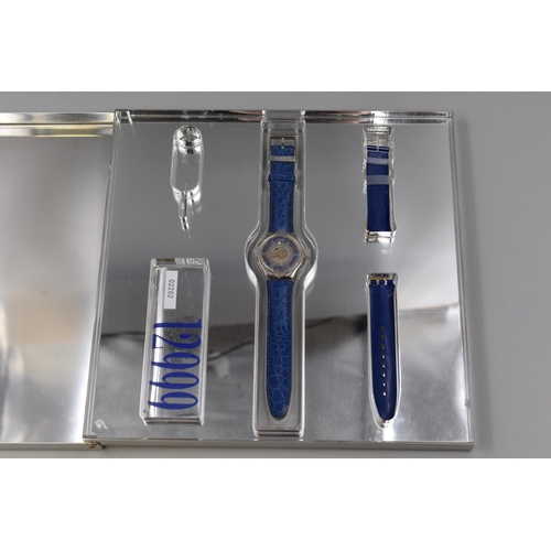 82 - A Limited Edition (2209/1299) Swatch Tresor Magique Platinum Cased (Approx 25g) Twenty Three Jewels ... 