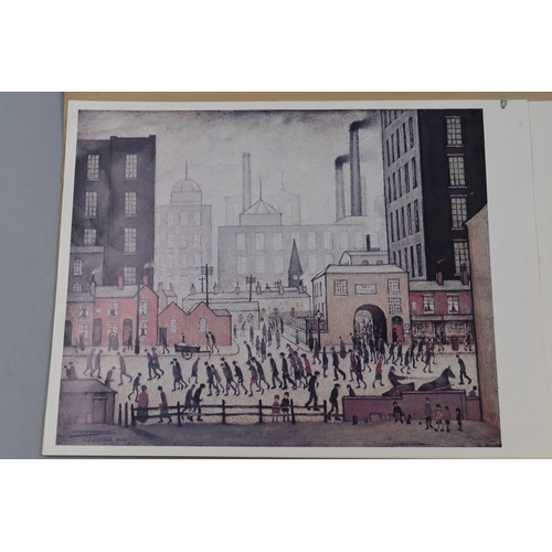 432 - Selection of 3 Printed L.S. Lowry Paintings