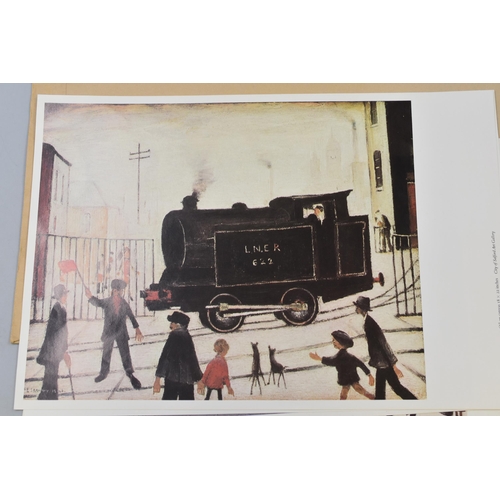 432 - Selection of 3 Printed L.S. Lowry Paintings