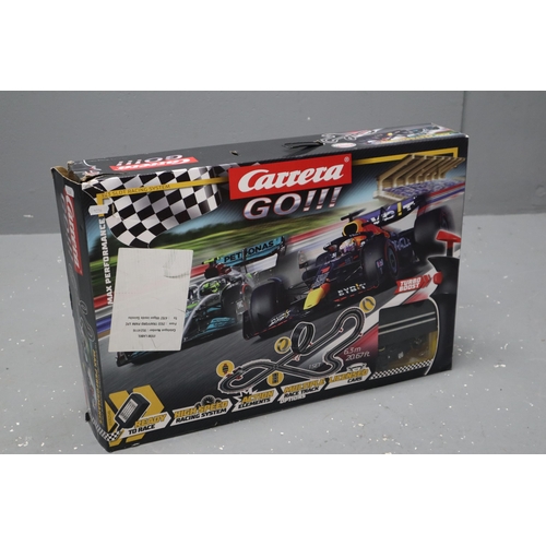 766 - Boxed Carrera Go!!! Max Performance F1 Slot Racing System (Unsure if Complete)