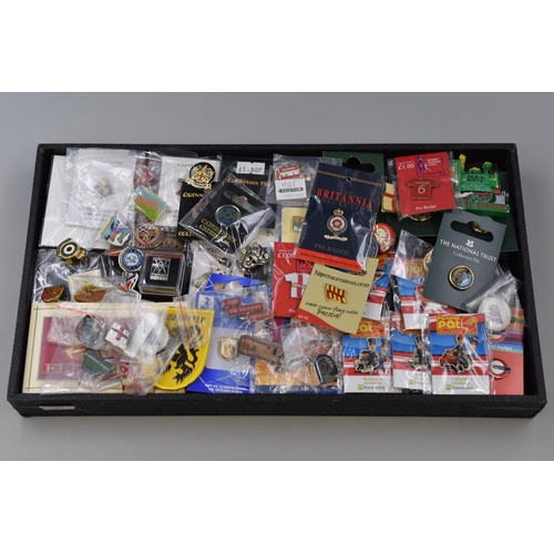 155 - Large Selection of Collectable Badges to Include The Royal Edinburgh Military Tattoo, London Undergr... 