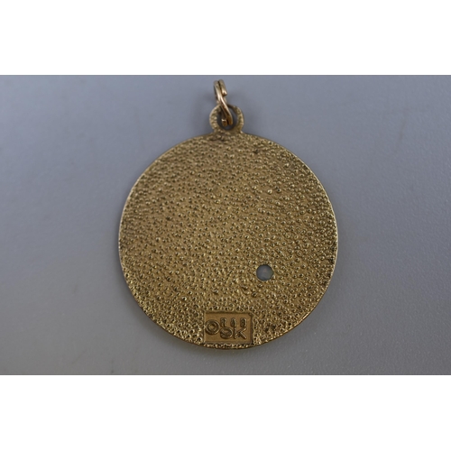 30 - Scorpio Starsign 9K Gold Pendant