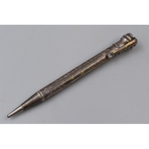 34 - A Sterling Silver Eversharp Mechanical Pencil