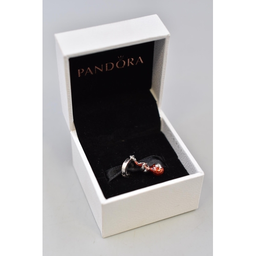 77 - New Pandora Silver 925 ALE Spiderman Charm Complete with Box