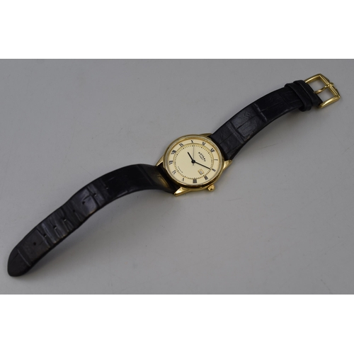 95 - Rotary Windsor GS02324 Gents Watch With Original Strap (Working)