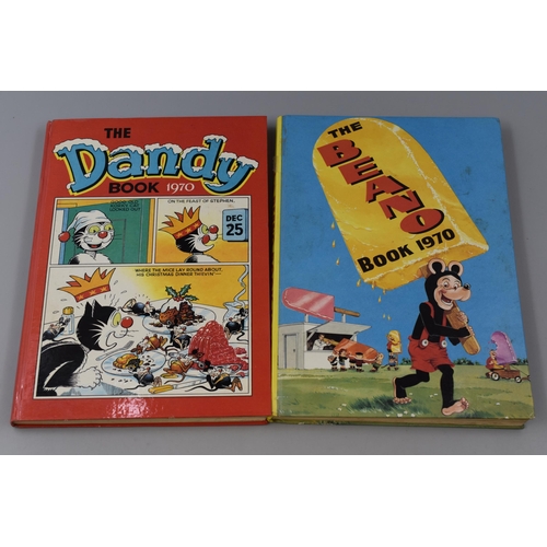 484 - Two Vintage Books to Include The Dandy Book 1970 and The Beano Book 1970