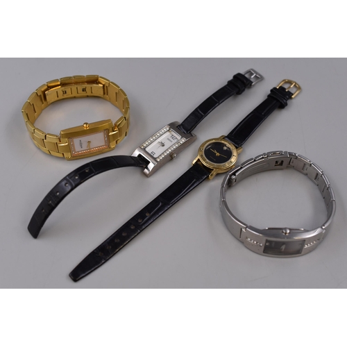 109 - Four Women's Watches to Include Meridian 1770, Oasis, Diamond and Lorus (All Working)