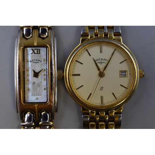 116 - Two Ladies Rotary Watches (Working)