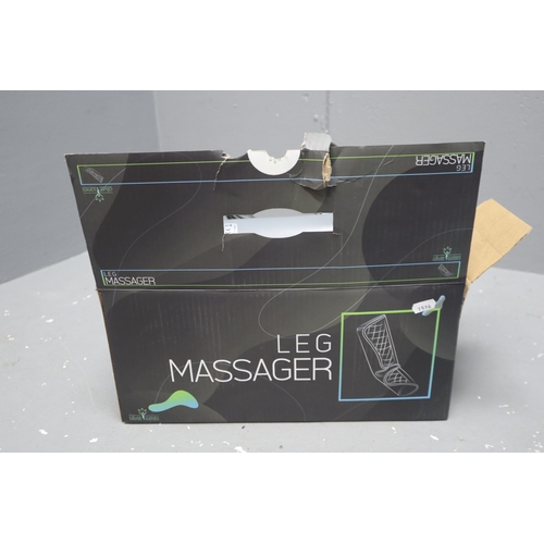 504 - Oliver James Leg Massager (Powers On When Tested)