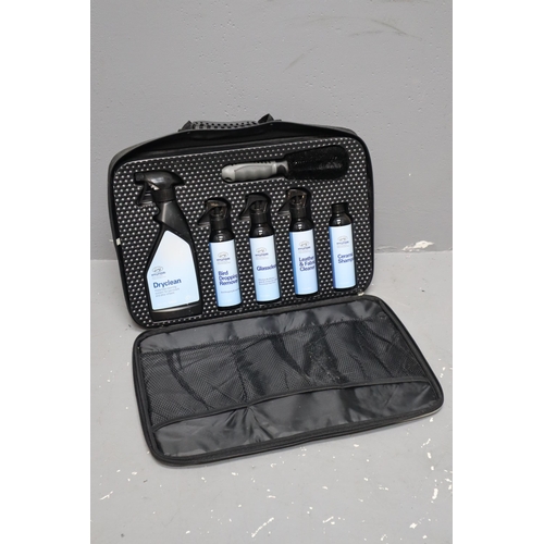 509 - A Six Piece Hyundai Car Cleaning Kit, In Case