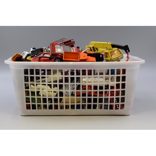 516 - Large Collection of Die-Cast Vehicles to Include Lamborghini Aventador J, Oshkosh Snow Plow, K-56 Ma... 