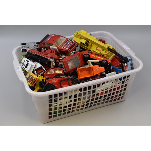 516 - Large Collection of Die-Cast Vehicles to Include Lamborghini Aventador J, Oshkosh Snow Plow, K-56 Ma... 