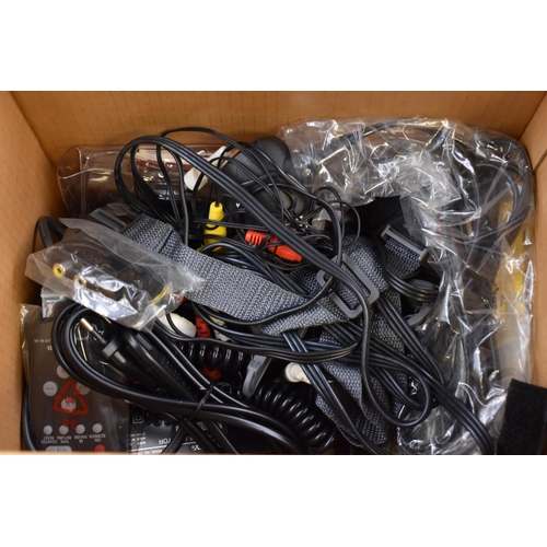 522 - A Large Selection of Sony and Canon Video Camcorder Accessories, With Three Camera Bags (Includes Lo... 