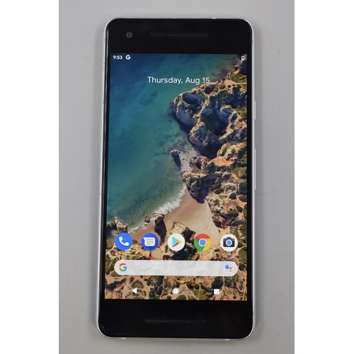 434 - Google Pixel 2 Smart Phone (Powers On)